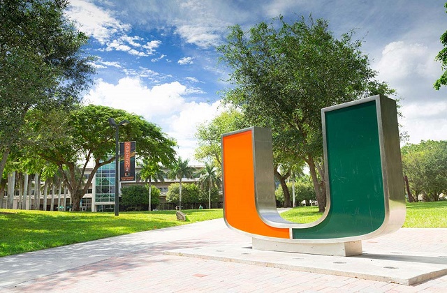 University of Miami campus