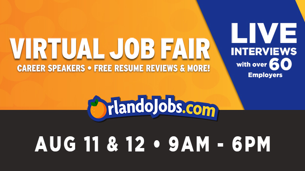 OrlandoJobs.com LIVE Virtual Job Fair