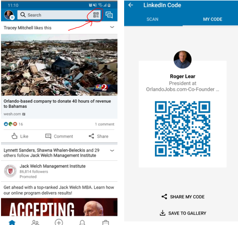 LinkedIn QR Code