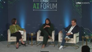 Island's Mike Fey and Credo AI's Navrina Singh weigh in on AI policy at CNBC AI Forum