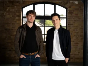 Machenta cofounders Edward Johns and Vitalis Vosylius