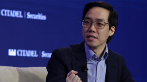Proton CEO Andy Yen speaks at the Semafor World Economy 2026 summit on April 15, 2026 in Washington, DC.