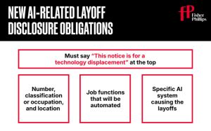 New AI-Related Layoff Disclosure Obligations